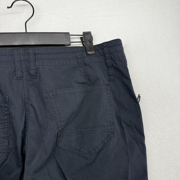 Proof Pants Men's 34 Black Straight Leg Huckberry Outdoor Hiking Zip Pockets - Picture 6 of 11